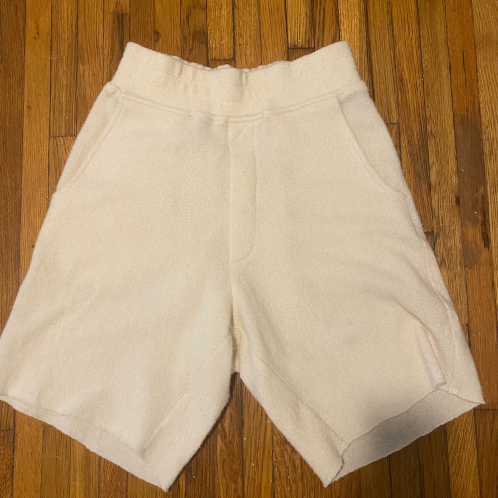 The elder statesman cashmere shorts